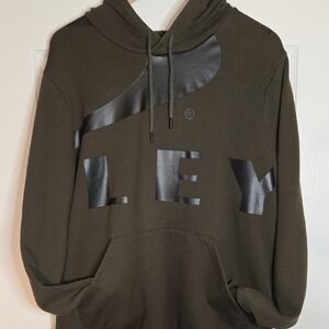 Men's Dark Olive Oakley Hoodie with Logo